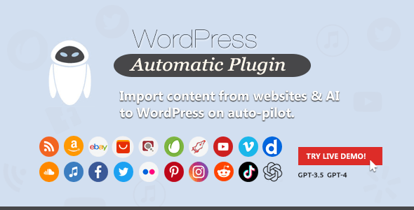 WordPress Automatic Plugin GPL