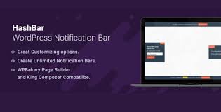 HashBar Pro – WordPress Notification Bar