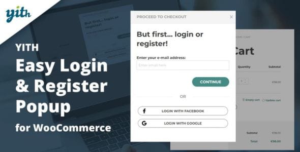 YITH – Easy Login & Register Popup WooCommerce